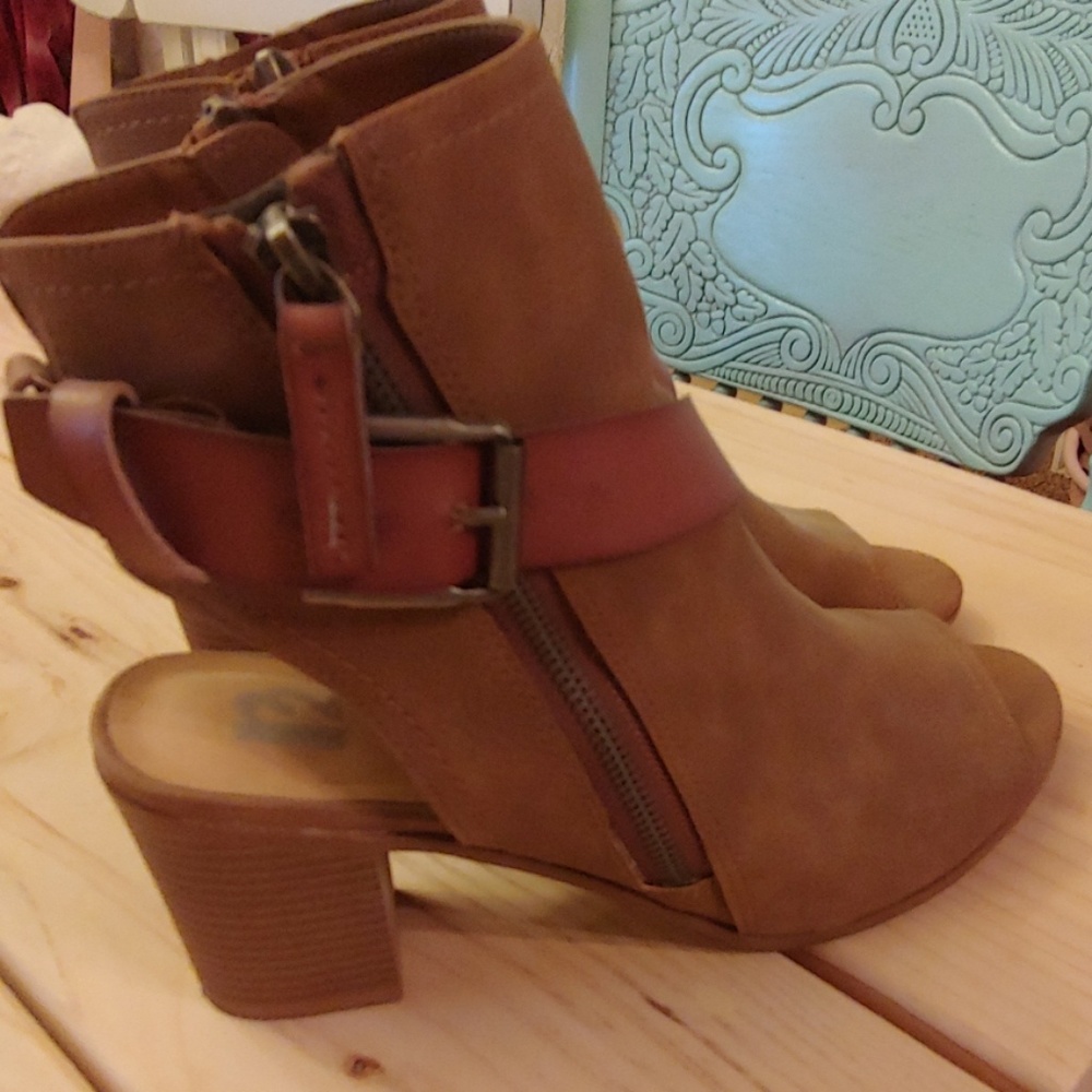 Strappy Ankle Booties